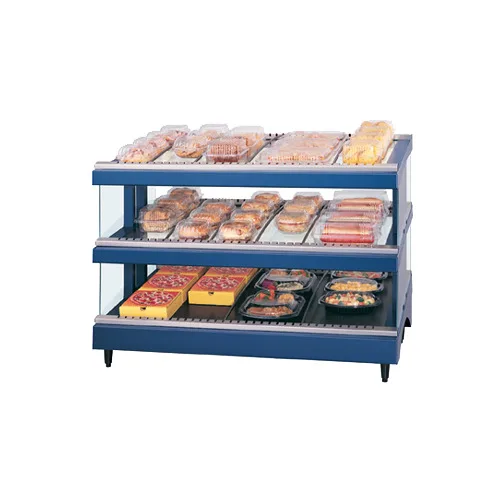 Hatco GR3SDS-39D Glo-Ray® Designer Slant Display Warmer, (21) Rods, Countertop