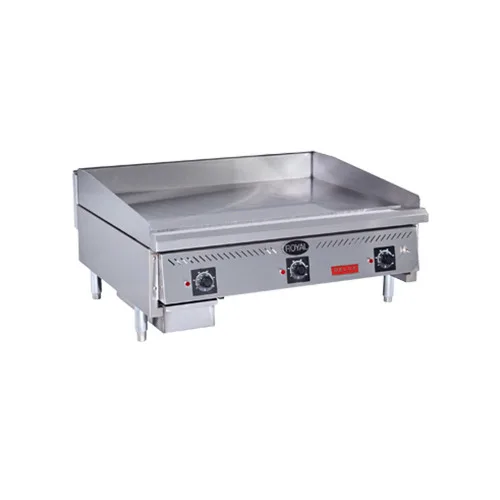 Royal Range of California RDSAC-60-D 60" Countertop Gas Griddle, 30" Deep, Solid State Controls
