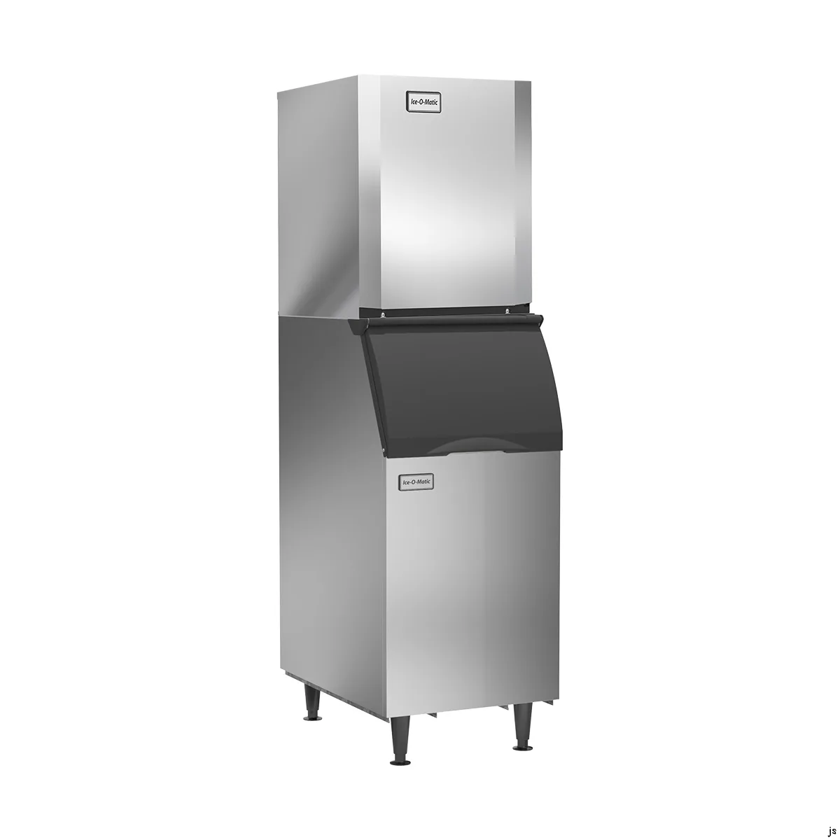 Ice-O-Matic CIM0320HW90 22" Half Cube Ice Machine Head, Water Cooled, 316 lb/24 hr