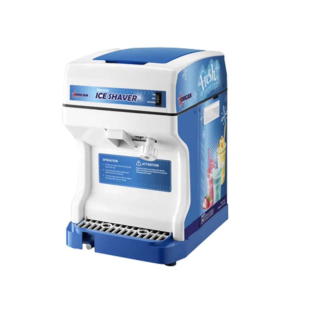 Omcan USA 47467 (Ic-Cn-0050) Commercial Ice Shaver, 17.7"W X 13.1"D X 18.9"H