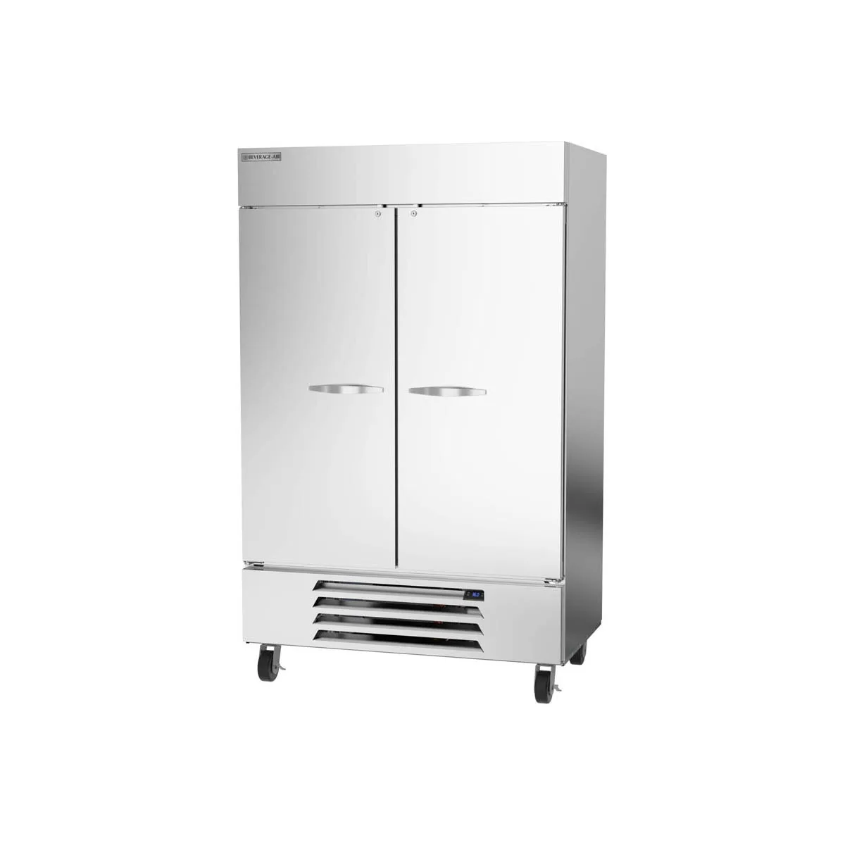 Beverage Air HBR49HC-1 52" 2-Section Reach-In Refrigerator w/ 2 Solid Full Doors, Bottom Mount, 1/3 hp, 46 cu. ft.