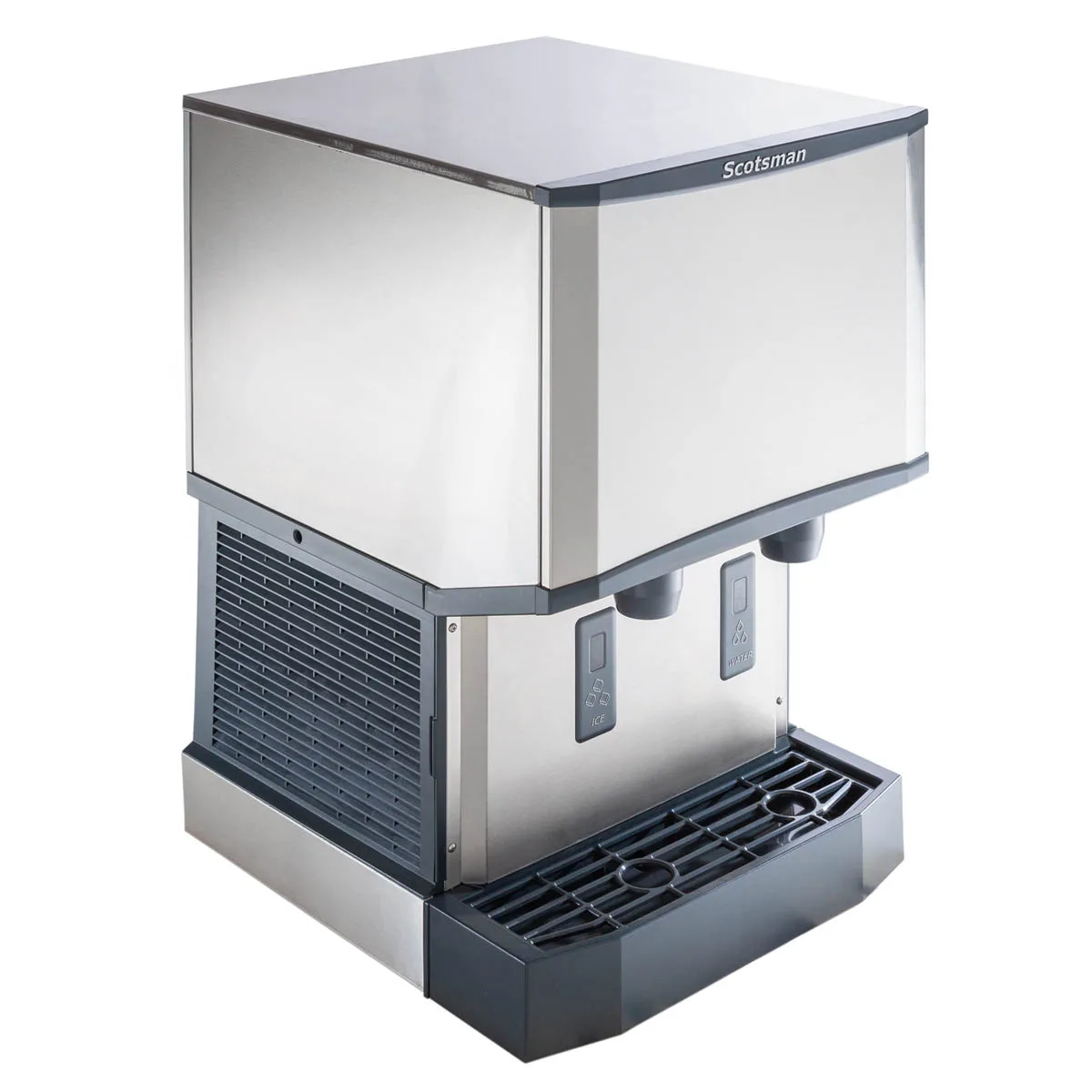 Scotsman HID525A-1 21" Countertop Nugget 500 lb Ice & Water Dispenser, Air Cooled, 25 lb Bin
