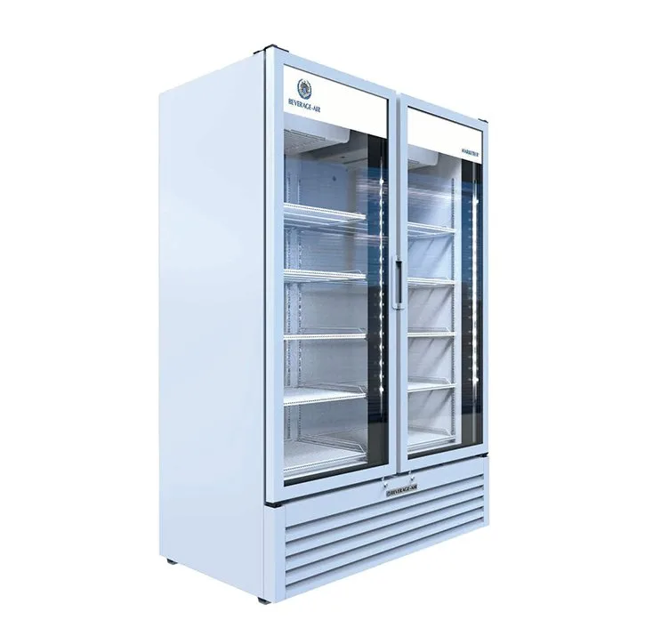 Beverage Air MT53-1W 54" Two Section Merchandiser Refrigerator with Glass Door, 41.66 cu. ft. - Open Box