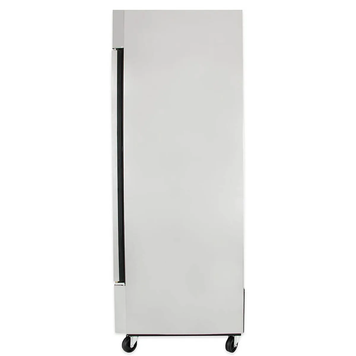 True TS-72-HC 78" 3-Section Reach-In Refrigerator w/ 3 Solid Doors, Bottom Mount, Stainless Steel