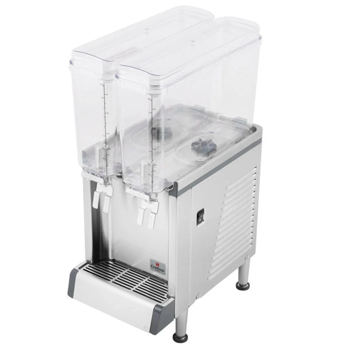 Crathco CS-2E-16-290 Beverage Dispenser with Double Bowls / Agitator Type - 2.4 Gal (each) - 1/10 Hp