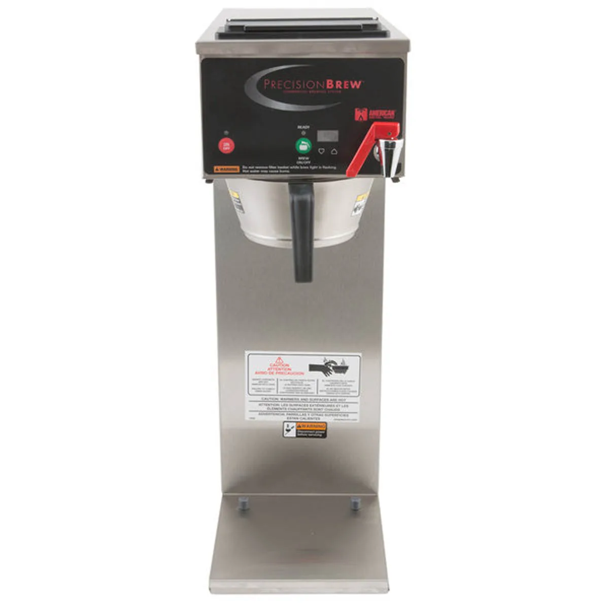 Grindmaster B-SGP Single Coffee Brewer for Thermal Server w/ Digital Controls, Automatic Pourover