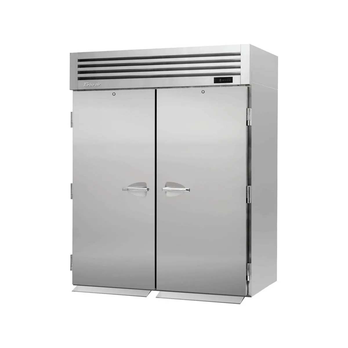 Turbo Air PRO-50F-RI-N 66" 2-Solid Door Roll-In Freezer, Top Mounted, 81.7 cu. ft., Stainless Steel