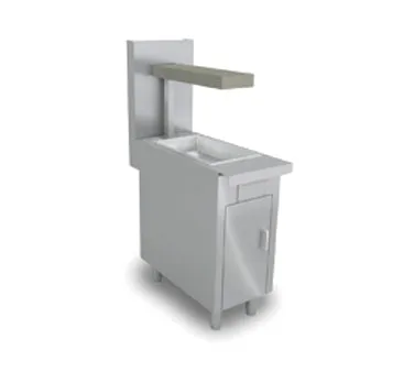 Southbend P16C-DC Heavy-Duty Fryer Dump Station w/ Cabinet Base, Range Match 16"