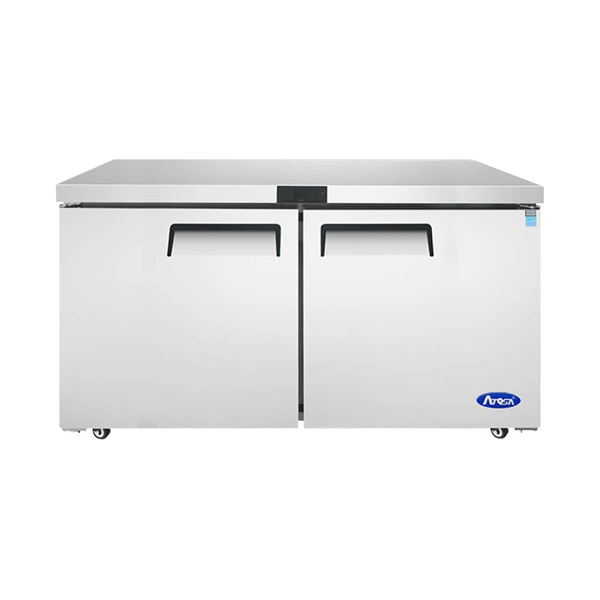 Atosa USA MGF8407GR 60" 2-Section Undercounter Freezer w/ 2 Doors, 17.2 cu. ft.