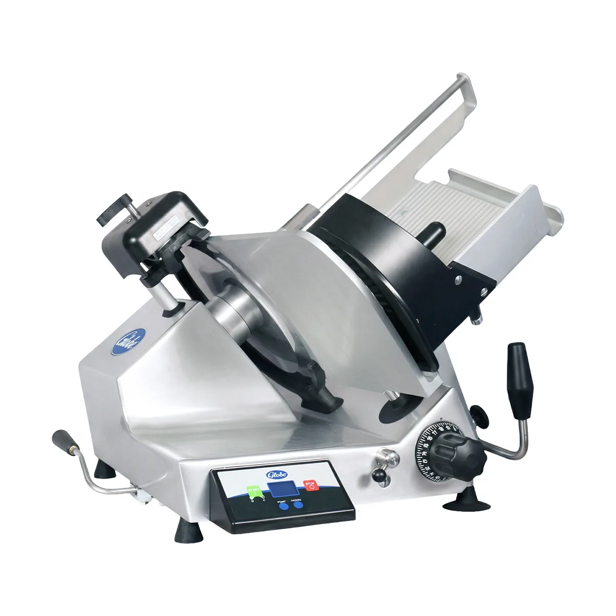 Globe SG213A S2-Series Premium 13" Compact Advanced Automatic Meat Slicer, 1/2 HP