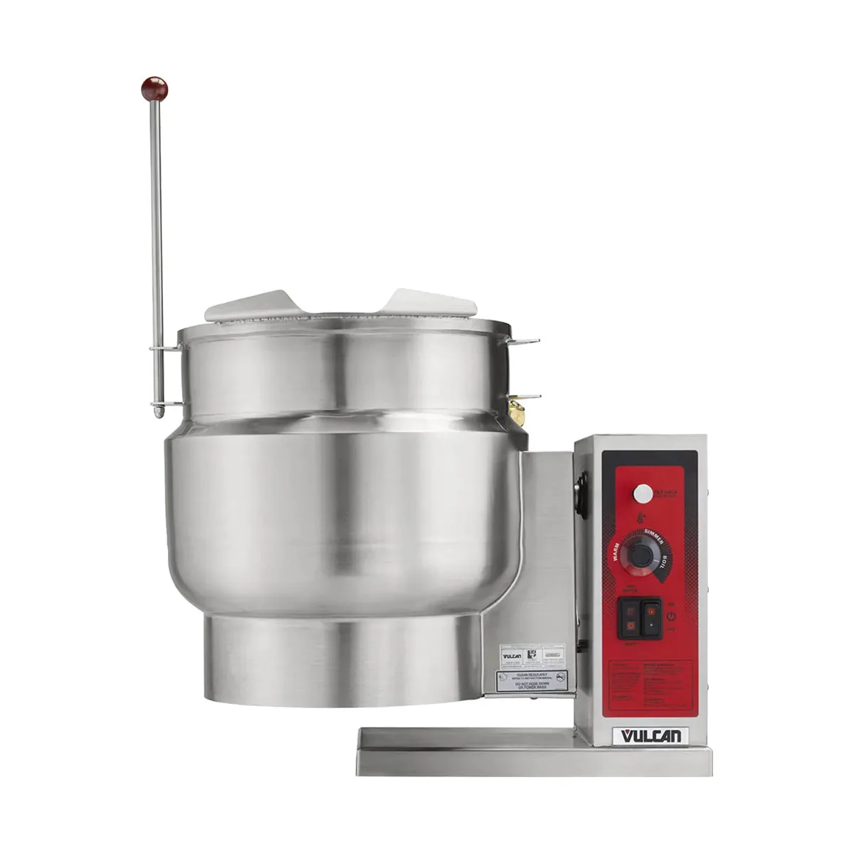 Vulcan K12ETT 12 Gallon Countertop Tilting 2/3 Steam Jacketed Electric Kettle
