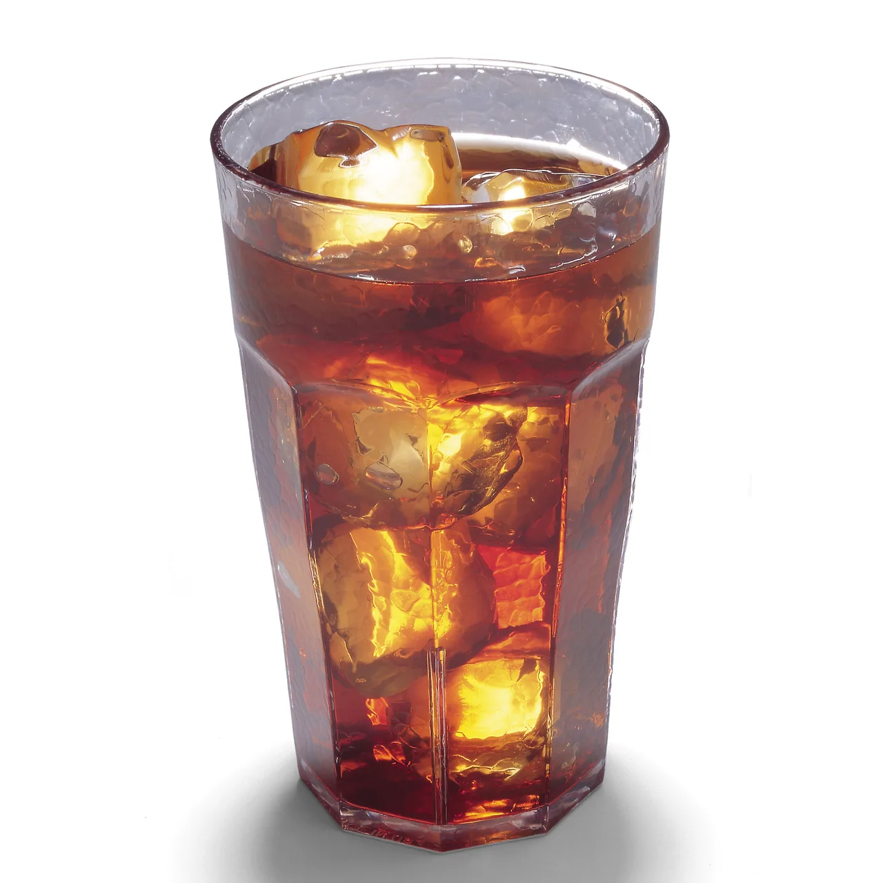 Cambro LT8152 8‑oz Clear Textured SAN Tumbler, Impact‑Resistant, Break‑Resistant, Made in USA