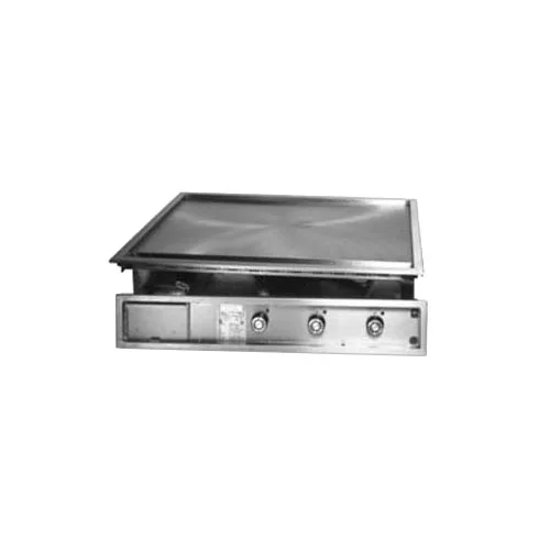 Lang 160TDI 60" Electric Drop-In Griddle, Snap Action Thermostat Controls, 30kW