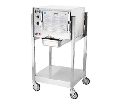 AccuTemp S32401D060 SGL 3 Pan Boilerless Convection Steamer w/ Stand, Connectionless, 240V