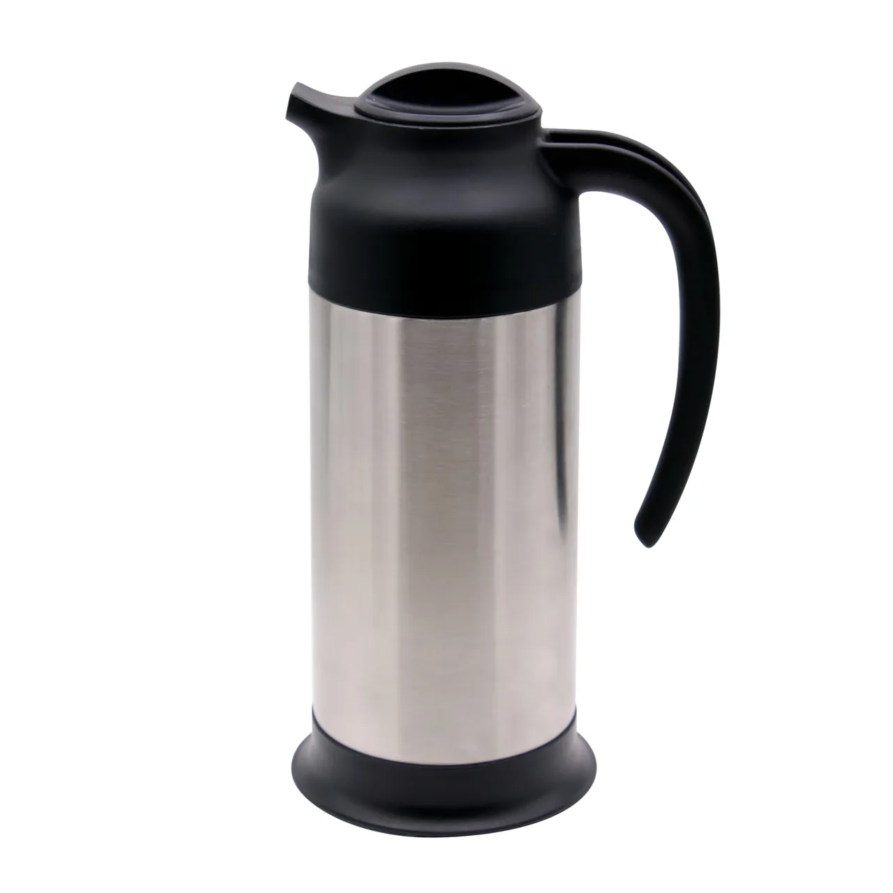 CAC China BVCS-24 Vacuum Insulated Creamer Pitcher, 24oz Stainless Steel, 20-29oz Capacity, Silver