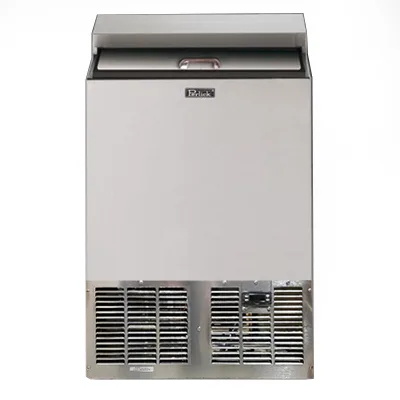Perlick FR24RT-SS-STK Glass Froster, 24" 4.2 cu.ft. Stainless, Heated Door, R290, 1/4 HP 120V, NSF