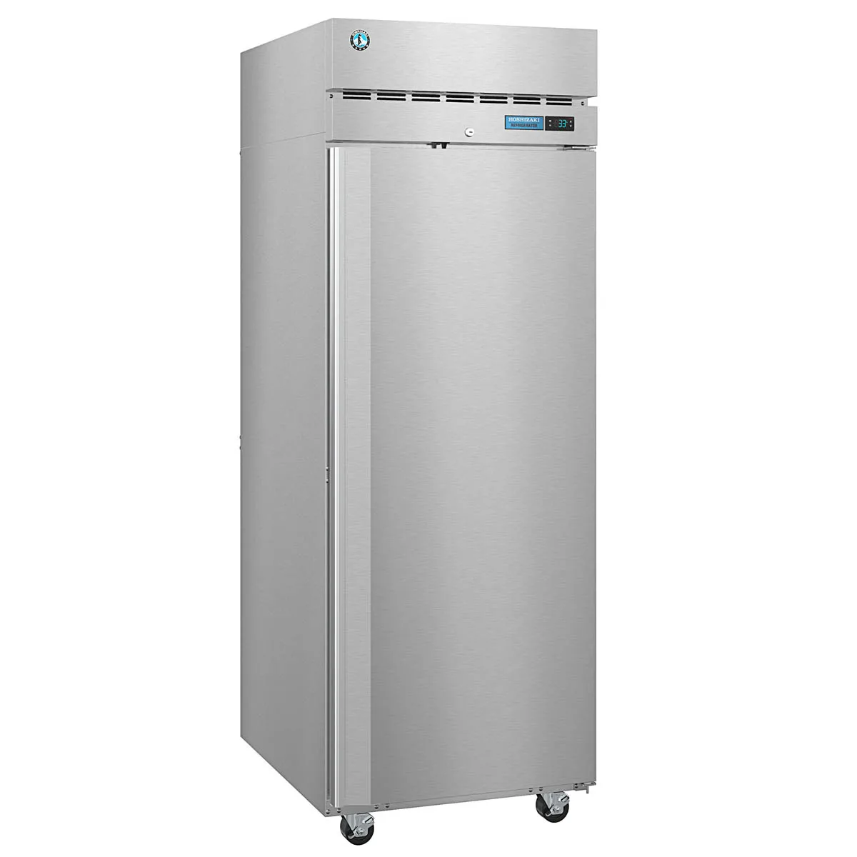 Hoshizaki PT1A-FS-FS 1-Section Pass-Thru Refrigerator w/ 2 Solid Full Doors, Top Mount, Stainless Steel, 24 cu. ft.
