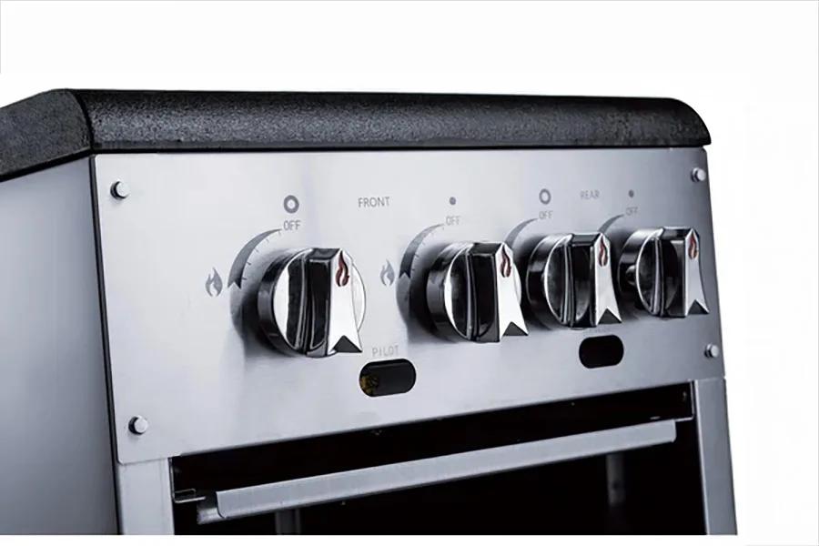 Dukers Appliance Co DCSPB2 18" Gas Stock Pot Range, (2) Three Ring Burners, Low Height, 160.000 BTU 