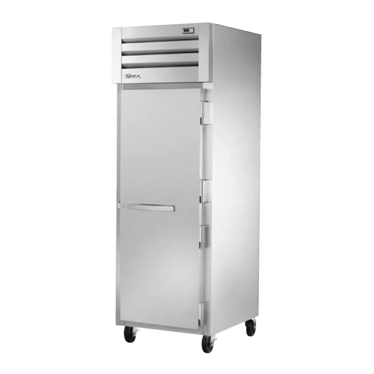 True STA1R-1S-HC 27" T1-Section Reach-In Refrigerator w/ Solid Door, Top Mounted, Aluminum Interior-Stainless Floor