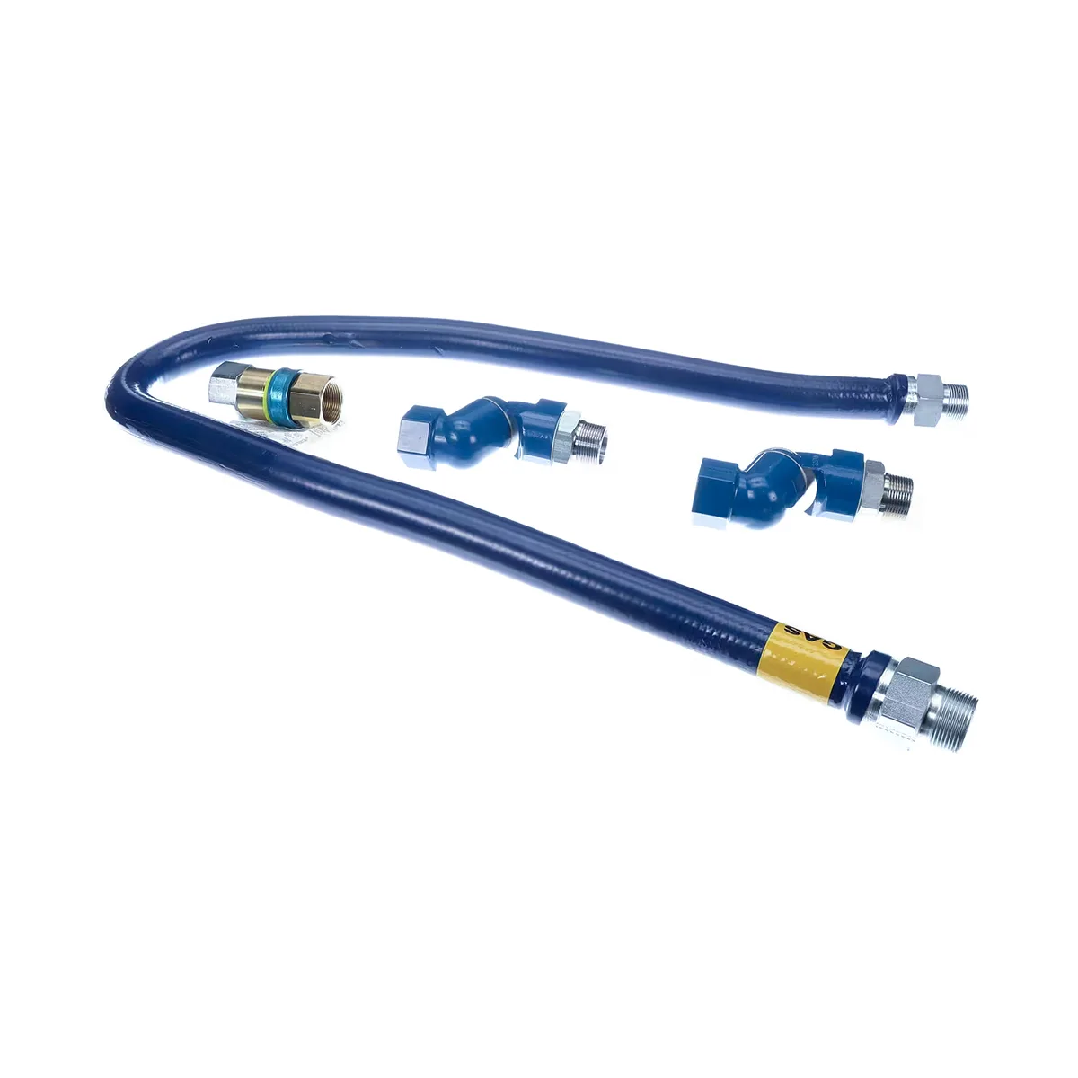Dormont 16125BPQ2S72 SnapFast 72" Gas Connector Kit w/ Double Swivel MAX, 1-1/4" Diameter
