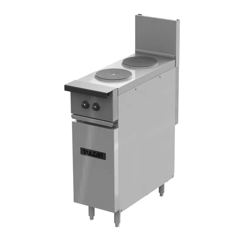 Vulcan EV12-2FP240 Expando Range, Electric, 12", (2) 2.0 Kw 9-1/2" French Plates