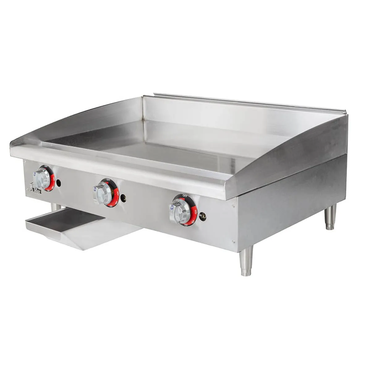 Star 636TF 36" Countertop Thermostatic Gas Griddle, 1" Steel Plate, 84.900 BTU