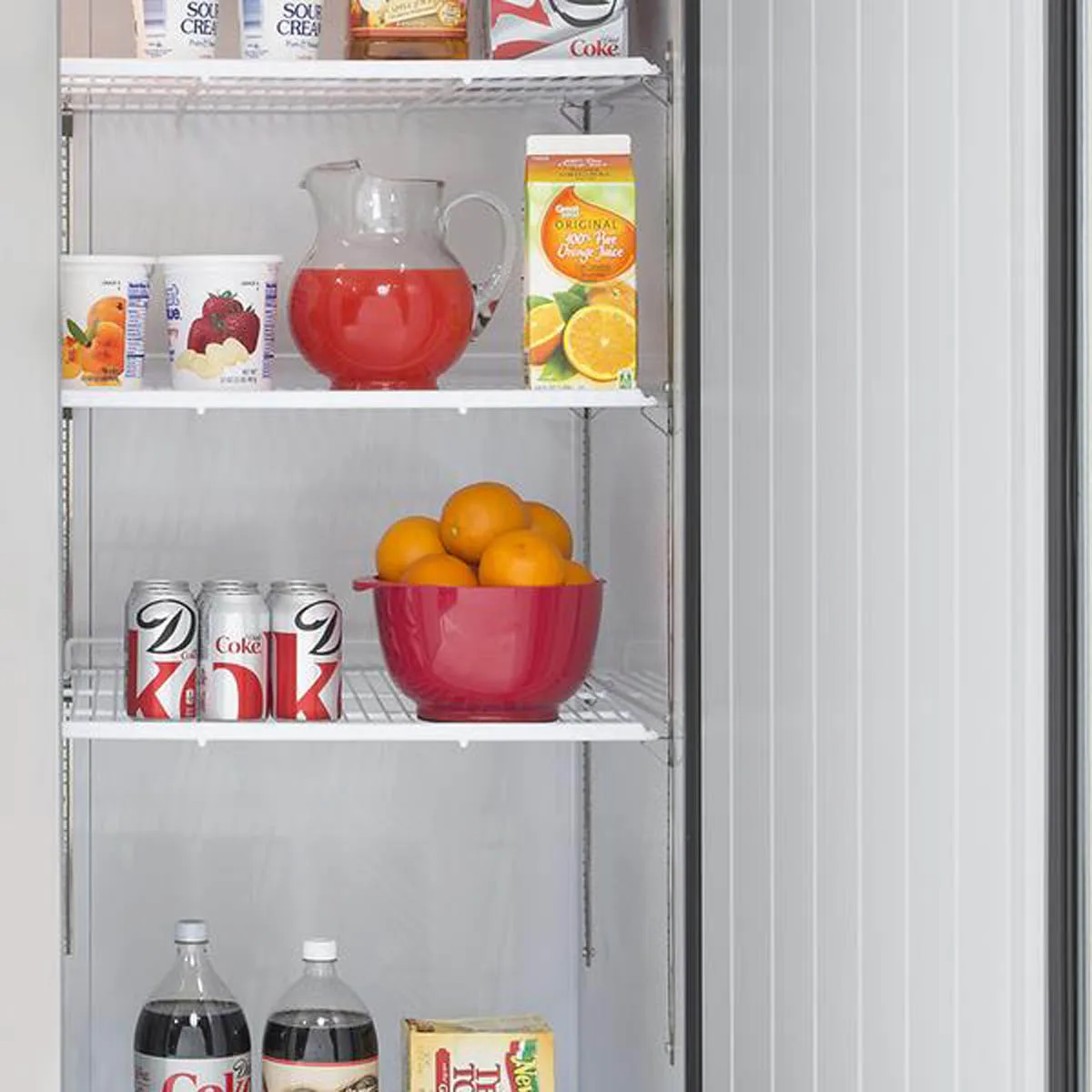 Maxx Cold MCFT-49FDHC 54" 2-Solid Door Reach-In Freezer, Top Mounted, 42.8 cu. ft.