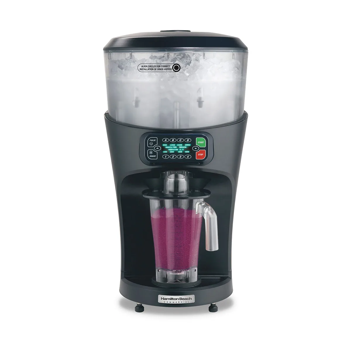Hamilton Beach HBS1400R Revolution Ice Shaver, Insulated Double Wall Hopper