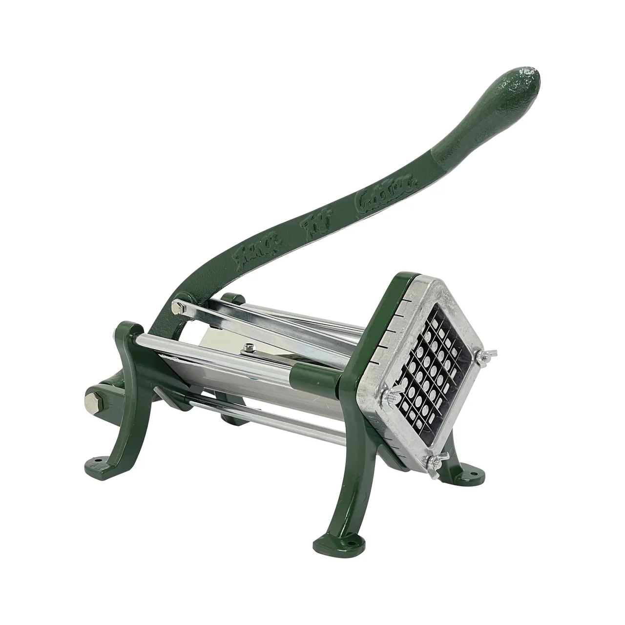 CAC China FPFC-500 - 1/2" Square Cut French Fry Cutter, Cast Iron Body, Stainless Steel Blade, Ergonomic Handle