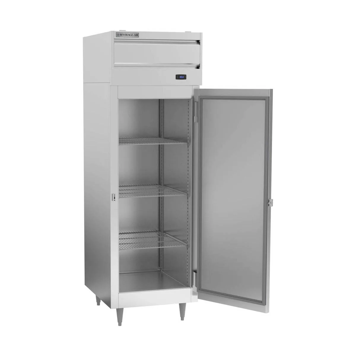 Beverage Air PF1HC-1AS 26" One Section Reach-In Freezer w/ Solid Door, Aluminum Interior, 21 cu. ft.