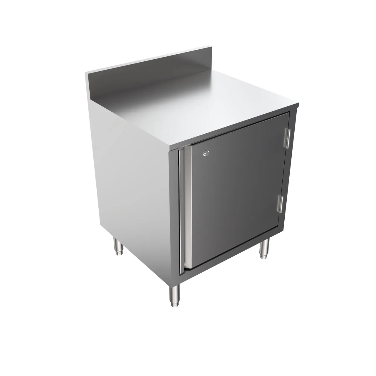 BK Resources UBC-21-F24HL Well Series Underbar Cabinet, 24"X21", with Legs