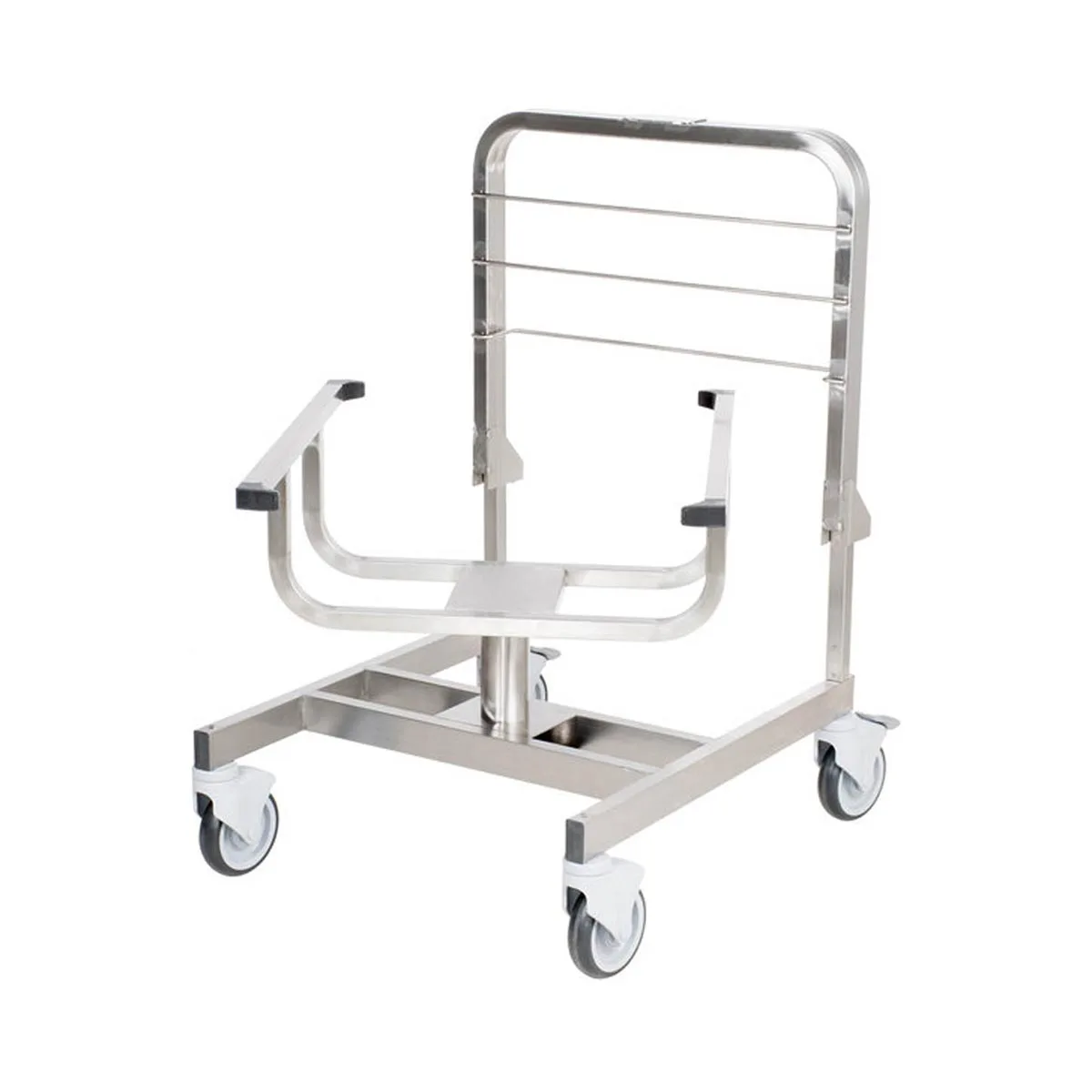 Robot Coupe 49066 Stainless Steel Trolley / Pan Cart holds (3) GN 1/1