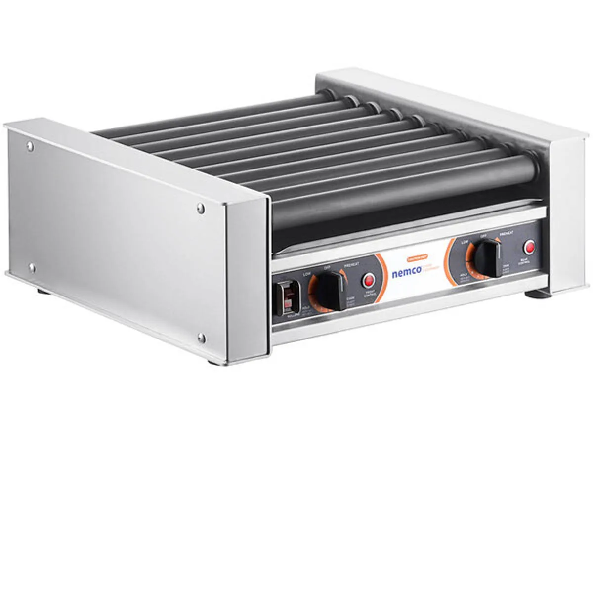 Nemco 8018SX-230 Roll-A-Grill® Hot Dog Grill, Roller-Type