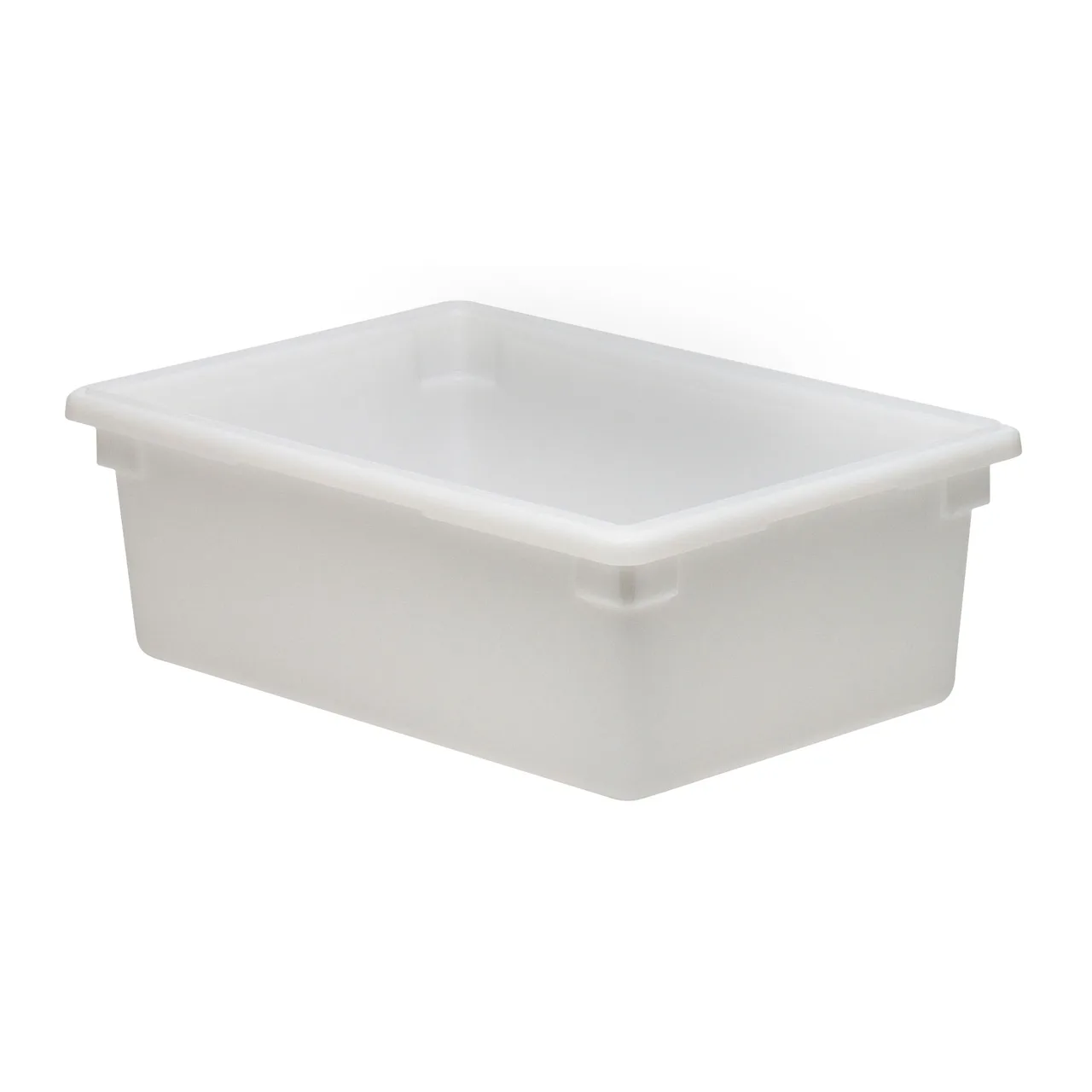Cambro 18269P148 Food Storage Box, 13‑Gal, 18" x 26" x 9" Polyethylene, White, NSF Dishwasher Safe