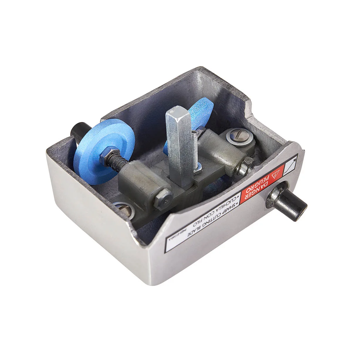 Pro-Cut KDS-10 Manual Feed Meat Slicer, 10" Chromium Steel Blade, 45° Gravity Feed, 1/3 HP, Anodized Aluminum Body