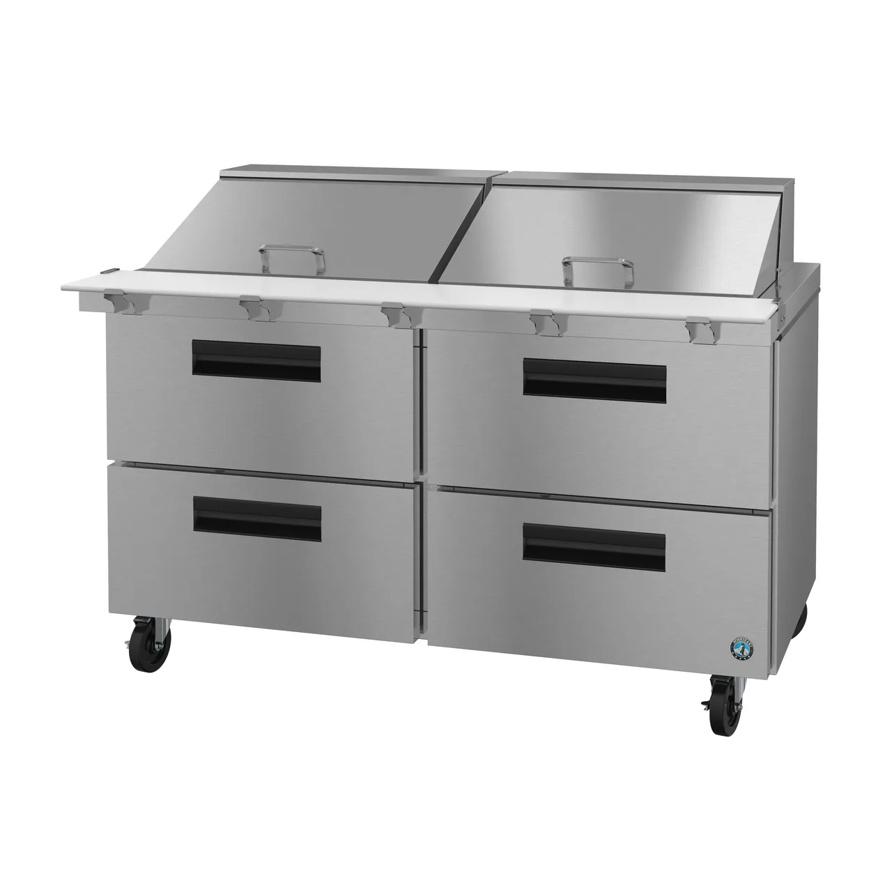 Hoshizaki SR60B-24MD4 60" Mega Top Sandwich / Salad Prep Table w/ 4 Drawers, 24 Pans