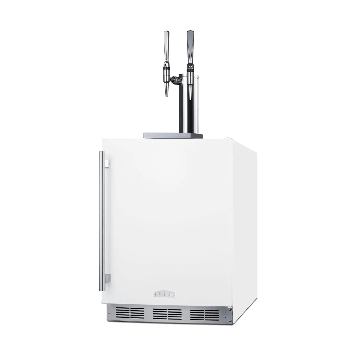 Summit SBC58WHBIADANCFTWIN 23" Draft Nitro Cold Brew Coffee Dispenser, ADA / White