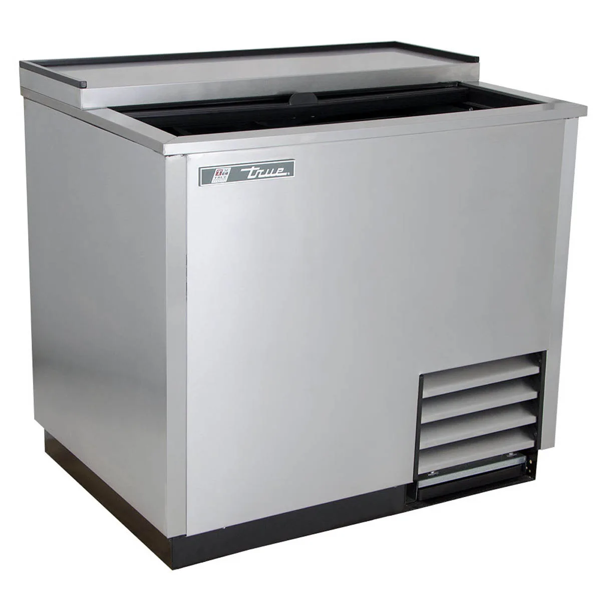 True T-36-GC-S-HC 36" Stainless Glass & Plate Chiller, 180 Mugs Capacity