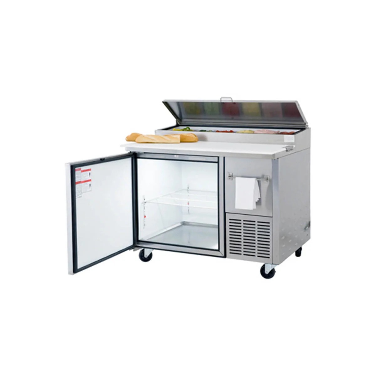 Pro-Kold  PPT 44 01 41" 1-Section Refrigerated Pizza Prep Table w/ 1 Door, 10 cu. ft.