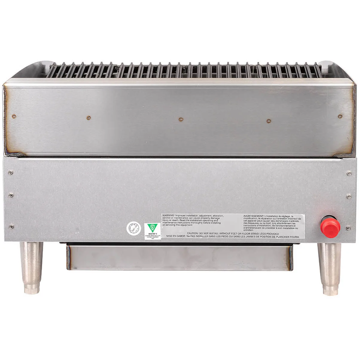 Star 6124RCBF 24" Countertop Gas Radiant Charbroiler w/ (2) Burners, 70.000 BTU