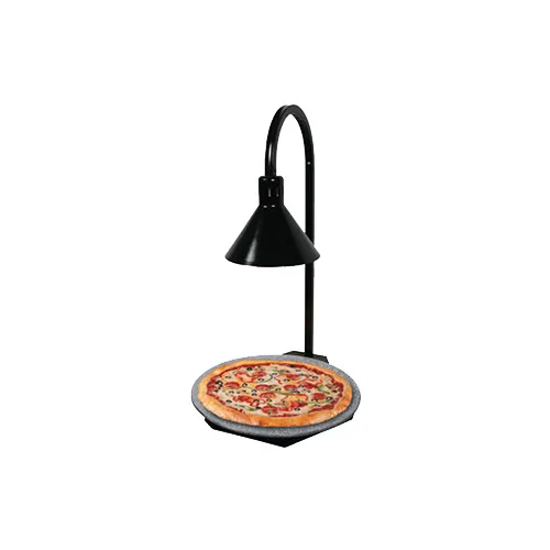 Hatco GRSSR20-DL77516 Glo-Ray® Round Heated Simulated Stone Shelf with Decorative Lamp