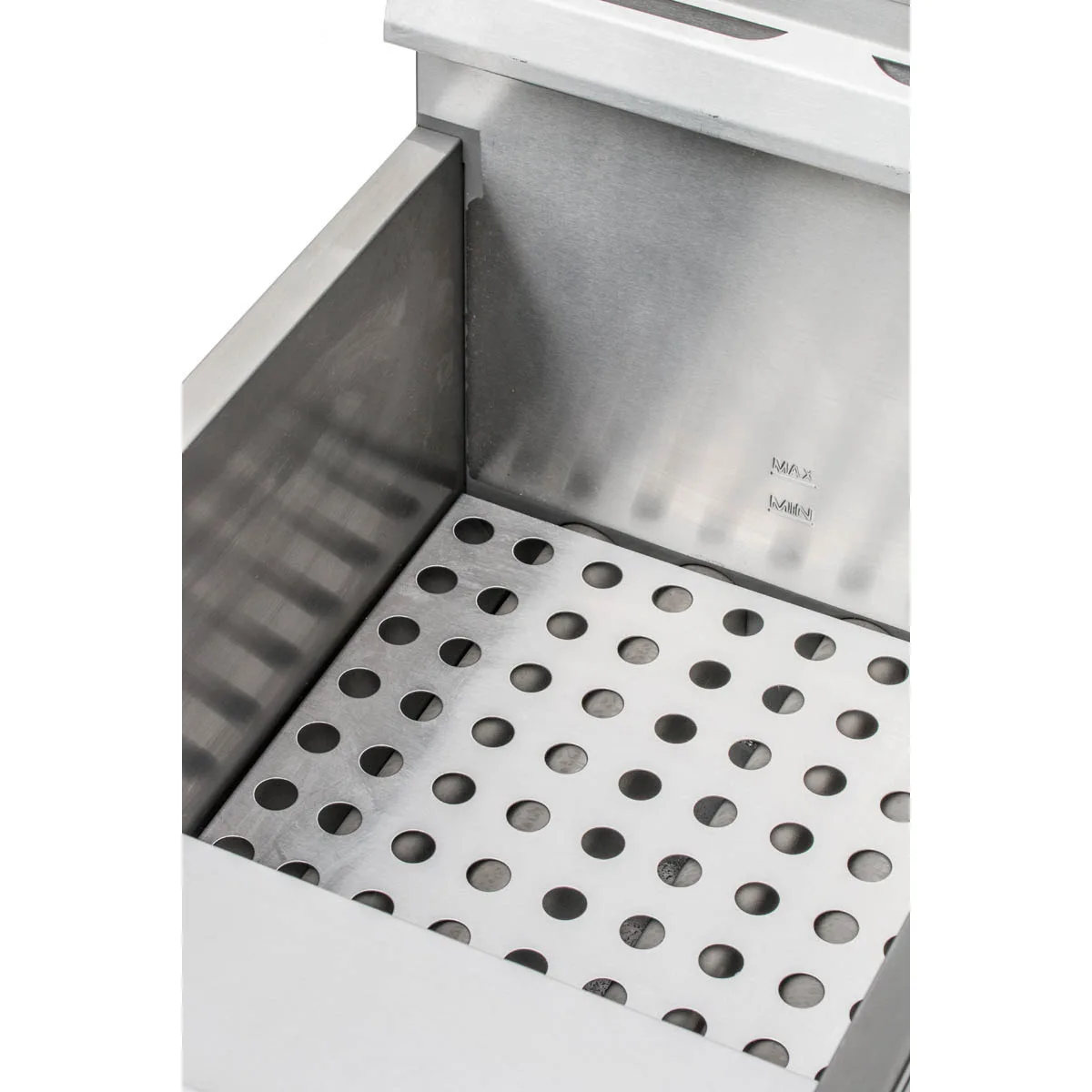 Globe GF30G Full Pot Countertop Gas Fryer w/ 30 lbs Capacity, 2 Baskets, Natural Gas, 53,000 BTU