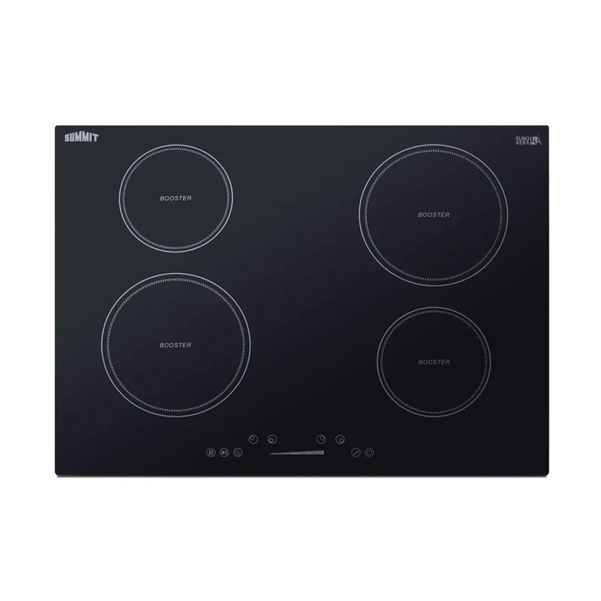 Summit SINC4B301B 30" W Drop-In Induction Range