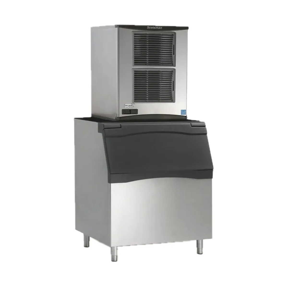 Scotsman NS0922AX-32/B842S/KBT39 Air Cooled Nugget 956 lb Ice Machine with Bin, 778 lb Storage