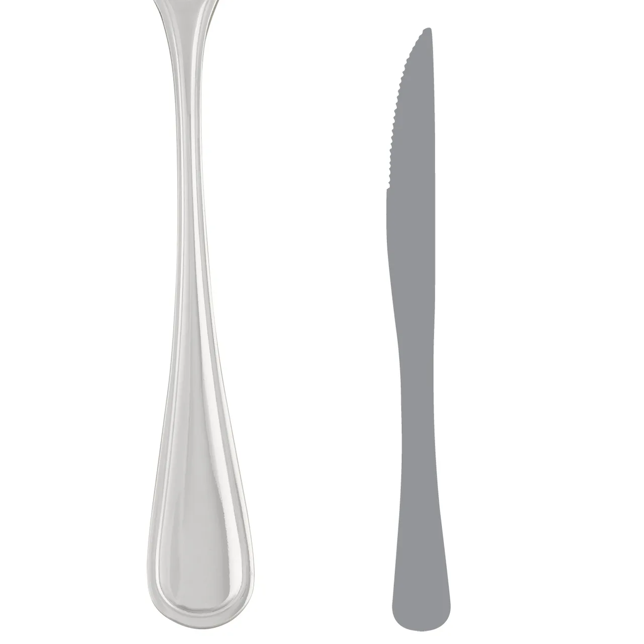 Steelite 5700SX057 Forged Steak Knife, 9-3/8" 13/0 Stainless Steel, Montecito Flatware - 1 Dozen