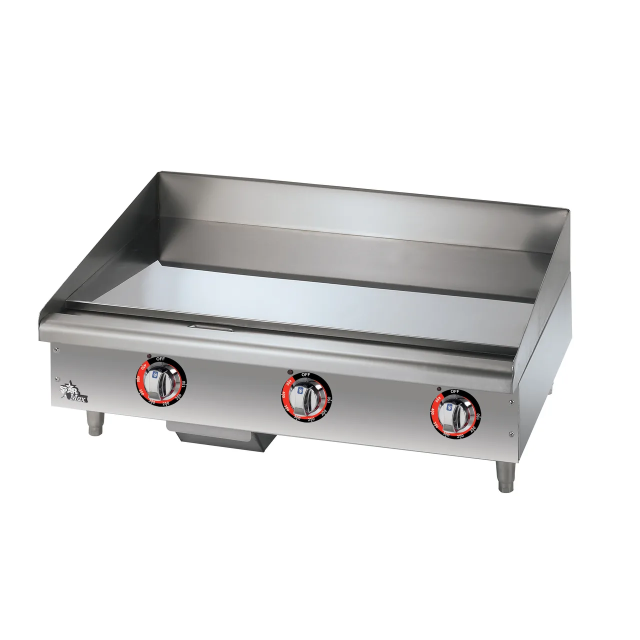 Star 536CHSF 36" Countertop Electric Griddle with 36" x 20.75" Surface, Chrome Plate, Thermostatic Controls