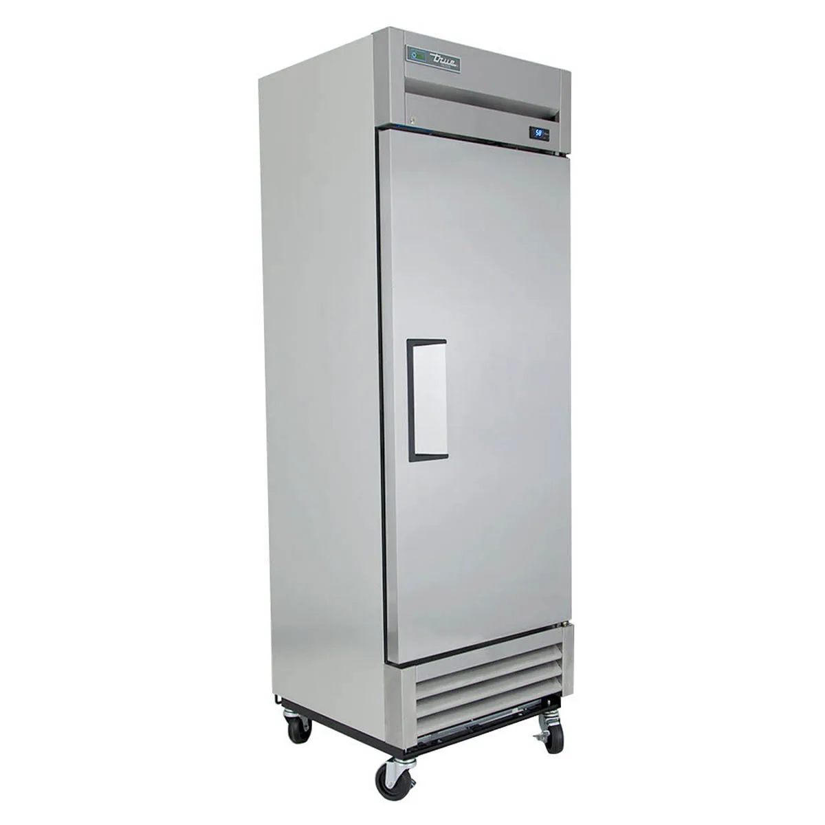 True T-19FZ-HC 27" 1-Solid Door Reach-In Freezer, Bottom Mount, 19 cu. ft., Stainless Steel Front, Aluminum Sides