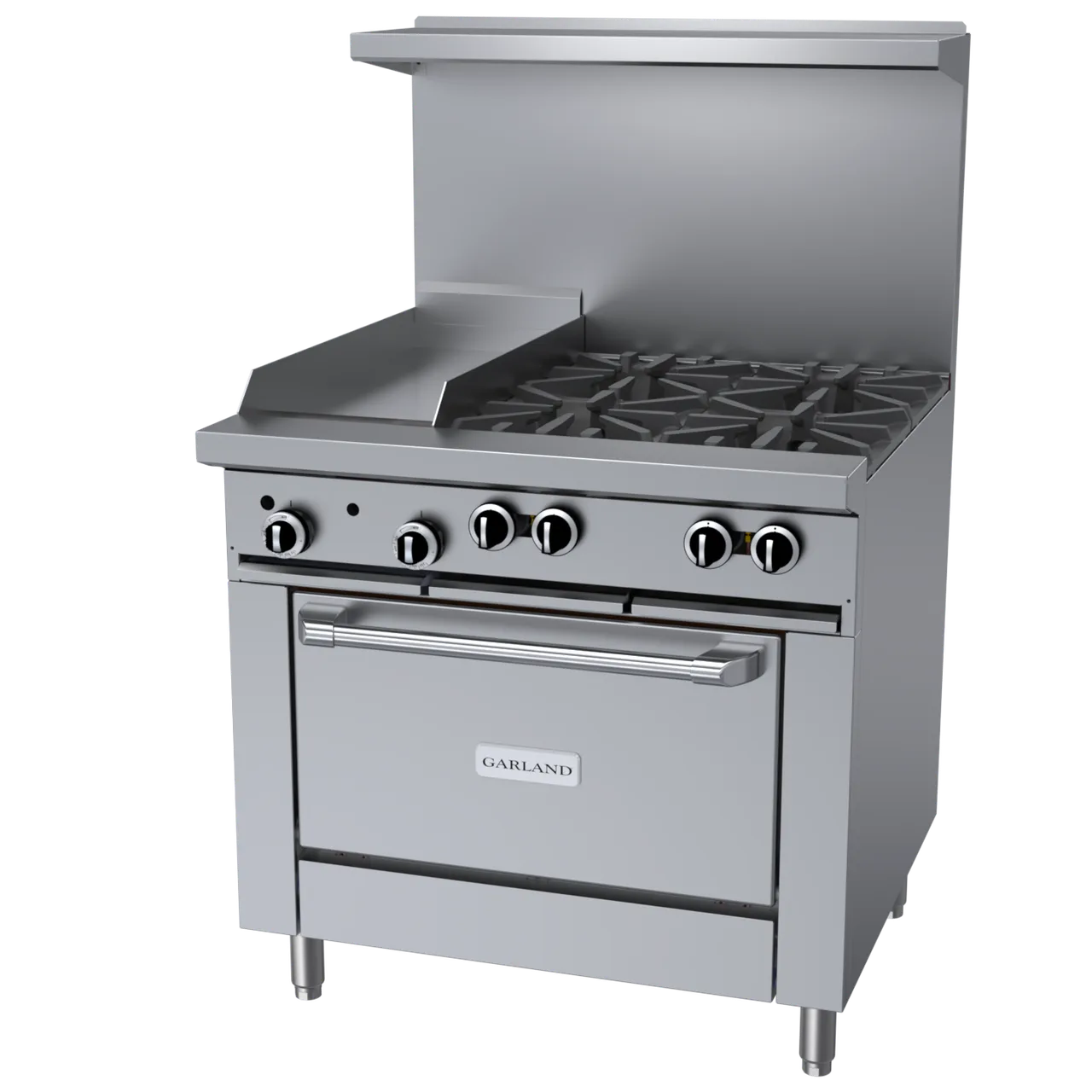 Garland US Range G36-4G12C Gas 36" Restaurant Range