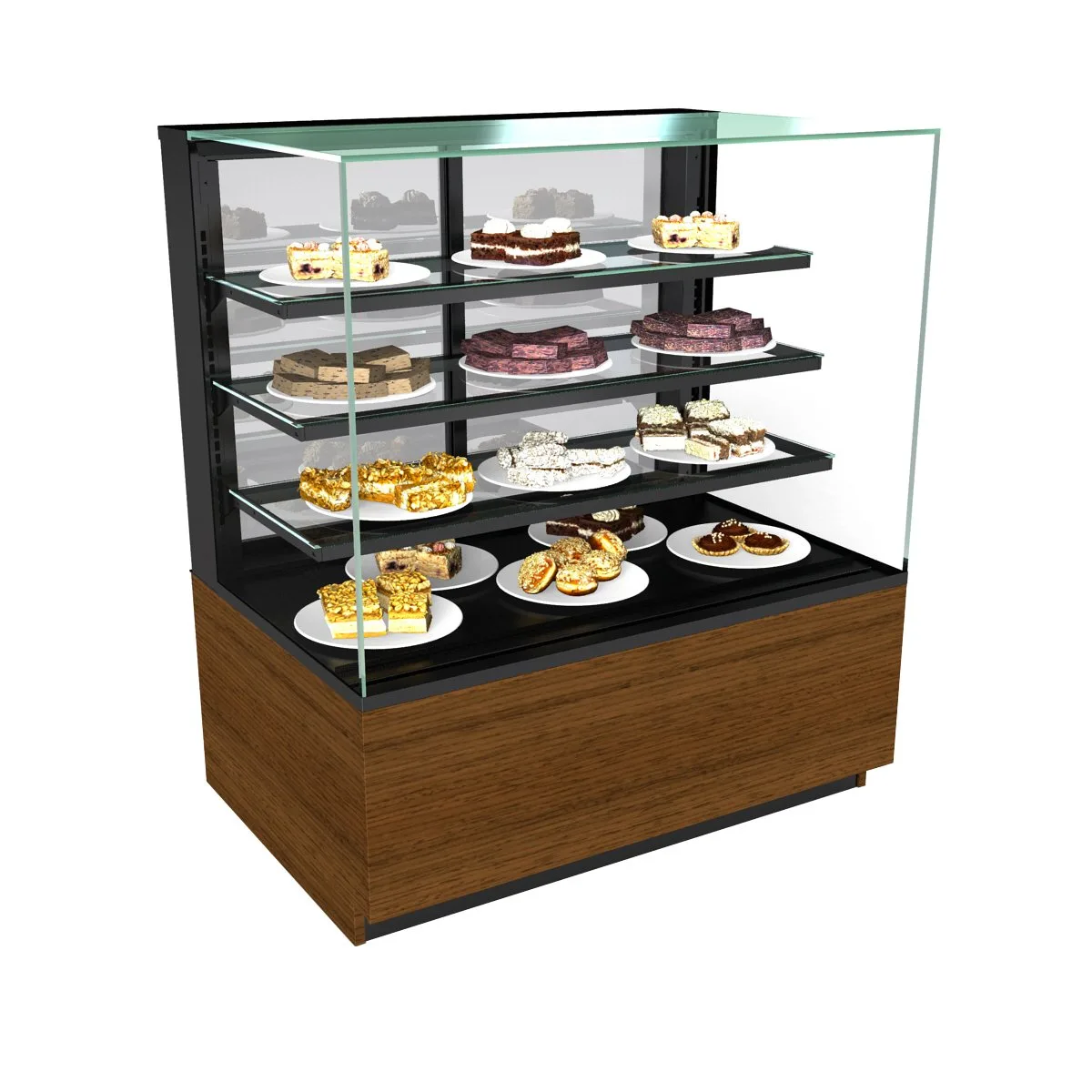 Structural Concepts NR3655DSV 36" Reveal® Service Non-Refrigerated Display Case