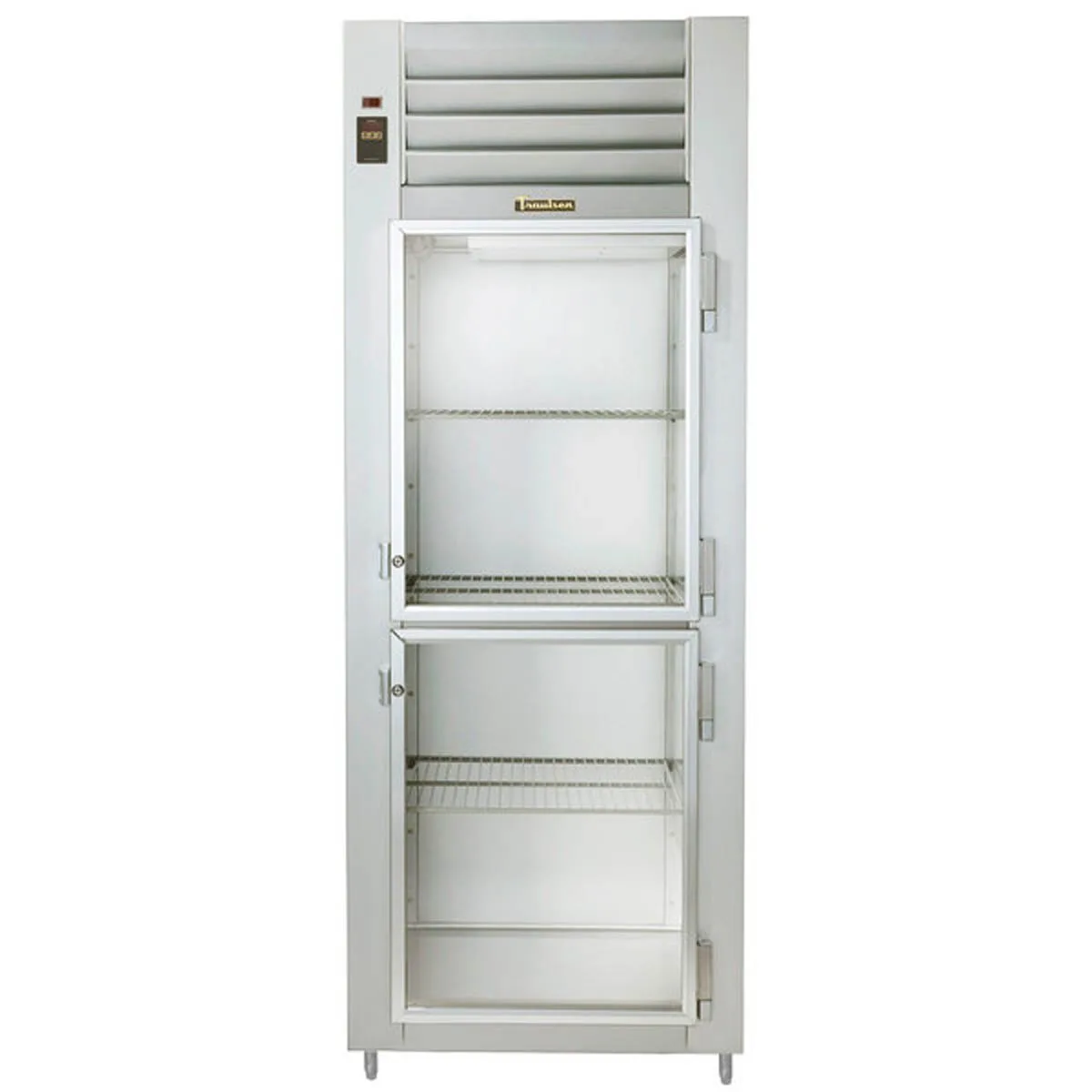 Traulsen AHT132WP-HHG 30" 1-Section Pass-Thru Refrigerator w/ 4 Half Glass Doors, Remote, 25.73 cu. ft.